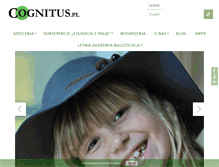 Tablet Screenshot of cognitus.pl